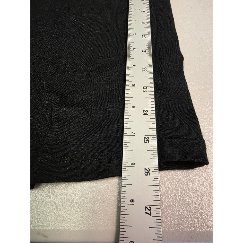 Isabel by Ingrid & Isabel Maternity Rib Tank Top Black Small Scoop Neck - Picture 6 of 7